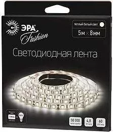 Светодиодная лента ЭРА LS3528-60LED-IP20-WW-5m