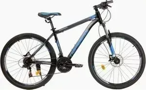 Велосипед Nameless 26" G6300DH, черный мат/синий (2019)