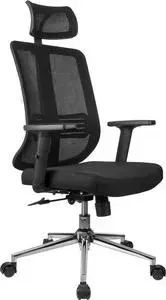 Кресло офисное Riva Chair RCH A663 черная сетка