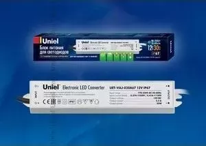 Блок питания UNIEL для светодиодов UET-VAJ-030A67