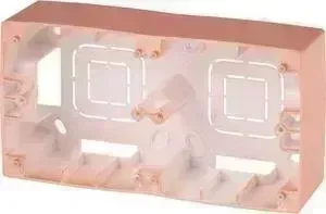 Коробка для накладного монтажа 2-постовая ЭРА 12-6102-14