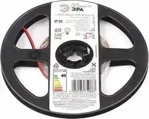 Светодиодная лента ЭРА LS2835-60LED-IP20-W-eco-3m Б0035584