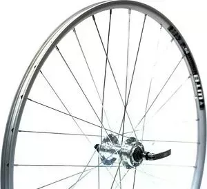 Колесо STARK 29" MTB, переднее, под диск, двойной обод WTB ZX18P 29x32, алюм.сплав, серебр, втулка JY-D041DSE