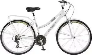 Велосипед Schwinn Discover Womens (2019), 21 скорость, цвет белый