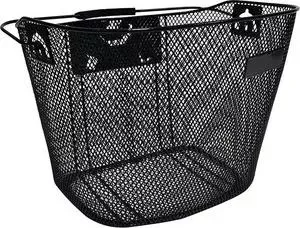 Корзина Oxford Quick Release Front Mesh Basket быстросъёмная, цвет чёрный