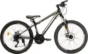 Велосипед Nameless 24" J4100D, черный/коричневый, 16" (2019)