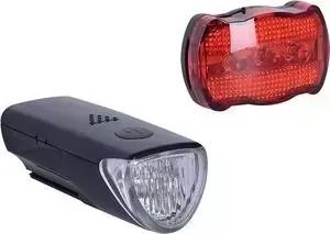 Набор фонарей Oxford Ultra Torch 5 Mini Set передний белый 30 люмен, задний красный 5 люмена