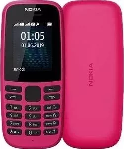 Мобильный телефон NOKIA 105 2019 (TA-1203) Pink
