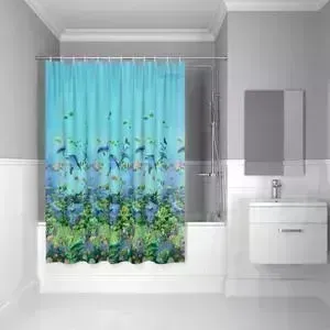 Штора для ванной IDDIS Promo 180x180, голубая (P22PV11i11)
