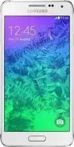 Смартфон SAMSUNG Galaxy Alpha SM-G850F 32Gb white