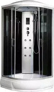 Душевая кабина RIVER Dunay 80/26 ТН 80х80х210 черная