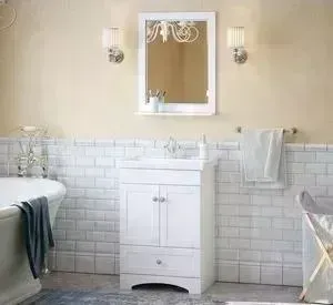 Мебель для ванной Corozo Техас 60 белая