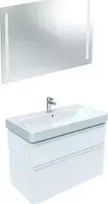 Мебель для ванной Geberit Smyle Square 90 белый глянец