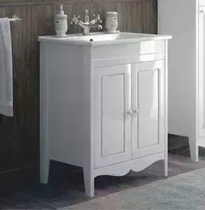 Тумба с раковиной Corozo с Блюз 65 белая (SD-00000030, 4640021062203)