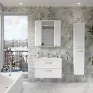 Мебель для ванной Sanstar Cristal 80 белая