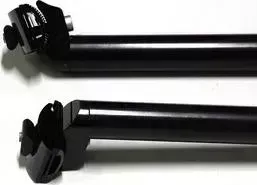 Подседельный штырь JOY KIE MD-SP004, L400mm, D31,8mm, черный, крепление седла на один болт