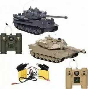 Радиоуправляемый танк Zegan овый бой M1A2 vs Tiger масштаб 1:28 2,4G - 99827