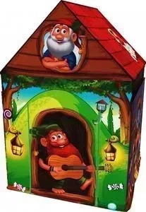 Домик палатка Small Rider с матрасиком влагостойкий с ковриком House (замок гномиков зеленый)