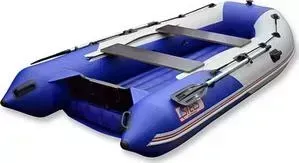 Надувная лодка HUNTERBOAT Стелс 315 Аэро - белая/синяя