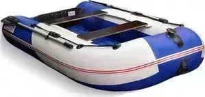 Надувная лодка HUNTERBOAT Стелс 275 Аэро - белая/синяя