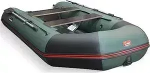 Надувная лодка HUNTERBOAT Хантер 320 ЛКА - зеленая