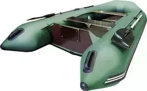 Надувная лодка HUNTERBOAT Хантер 320 ЛК - зеленая