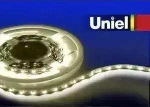 Светодиодная лента UNIEL ULS-3528-60LED/m-8mm-IP33-DC24V-4,8W/m-5M-WW