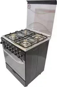 Плита газовая Fresh 60x60 ITALIANO black st.st. Top