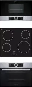 Встраиваемый комплект BOSCH PKE611D17E + CBG633NS3 + BEL634GS1