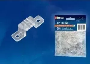 Крепление для светодиодной ленты UNIEL UCC-K10 Clear 050 Polybag