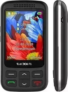 Мобильный телефон TeXet TM-501 черный