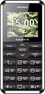 Мобильный телефон TeXet TM-101 черный