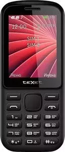Мобильный телефон TeXet ный TM-218 черный-красный
