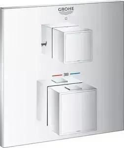 Термостат для душа Grohe Grohtherm Cube накладная панель, 35600 (24155000)