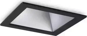 Встраиваемый светодиодный светильник Ideal Lux Game Square Black Silver