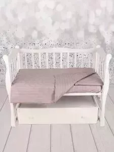Комплект в кроватку AmaroBaby в 3 предмета Exclusive Original Collection Косичка