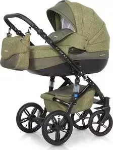 Коляска 2 в 1 Riko 2 в 1 BRUNO NATURAL 04 Olive (зеленый)