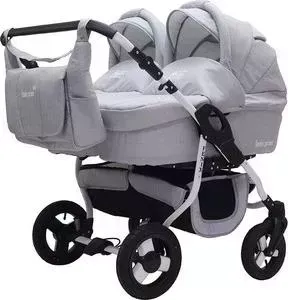 Коляска 2 в 1 Bart Plast 2 в 1 FENIX DUO PRIME 03 серый джинс