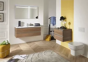 Фото №2 Мебель для ванной JACOB DELAFON Vox 100 серый антрацит, 2 ящика