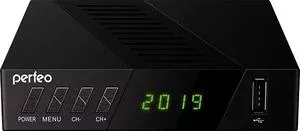 Ресивер цифровой Perfeo Тюнер DVB-T2 STREAM-2 (Wi-Fi, IPTV, HDMI, 2 USB, DolbyDigital)