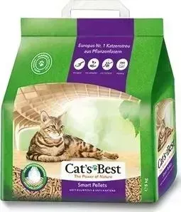 Наполнитель Cat&amp;#039;s Best Cat&s Best Smart Pellets древесный комкующийся для кошек 5кг (10л)