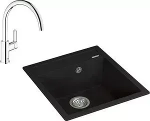 Мойка кухонная и смеситель FLORENTINA и смеситель Липси 460 Grohe BauEdge (20.280.B0460.302, 31367000)