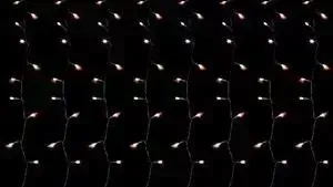 Светодиодный занавес FERON 24V 3300K теплый белый с мерцанием CL13 26797