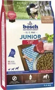 Сухой корм BOSCH Junior Lamb Rice с ягнёнком и рисом для щенков 3кг