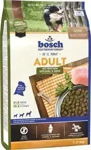 Сухой корм BOSCH Adult Poultry Spelt с птицей и спельтой для взрослых собак 3кг