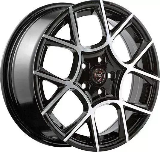Диск автомобильный РаспродажаУценка F-26 NZ 6.5X16/5X114.3 ET50 D66.1 BKF*(Дефект ЛКП)