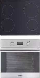 Встраиваемый комплект KORTING HI 64021 B + OKB 771 CFX