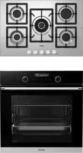Встраиваемый комплект KORTING HG 797 CTX + OKB 8101 N STEAM