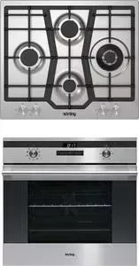 Встраиваемый комплект KORTING HG 631 CTX + OKB 792 CFX