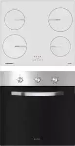 Встраиваемый комплект MAUNFELD MVI59.4HZ.2BT-WH + EOEC.586S1